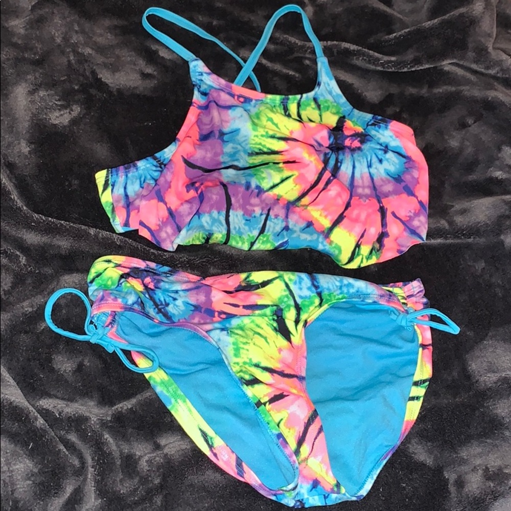 tye die bikini !!